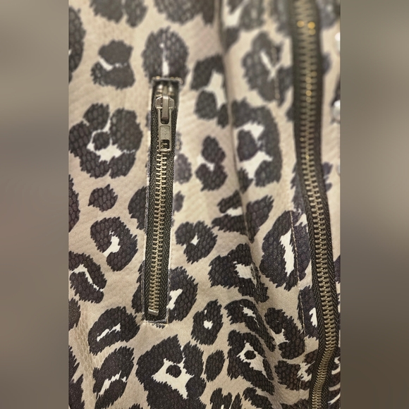 CRAZY TRAIN Leopard Jacket, "Taylor" Faux Leather Jacket - XXL - Picture 11 of 15